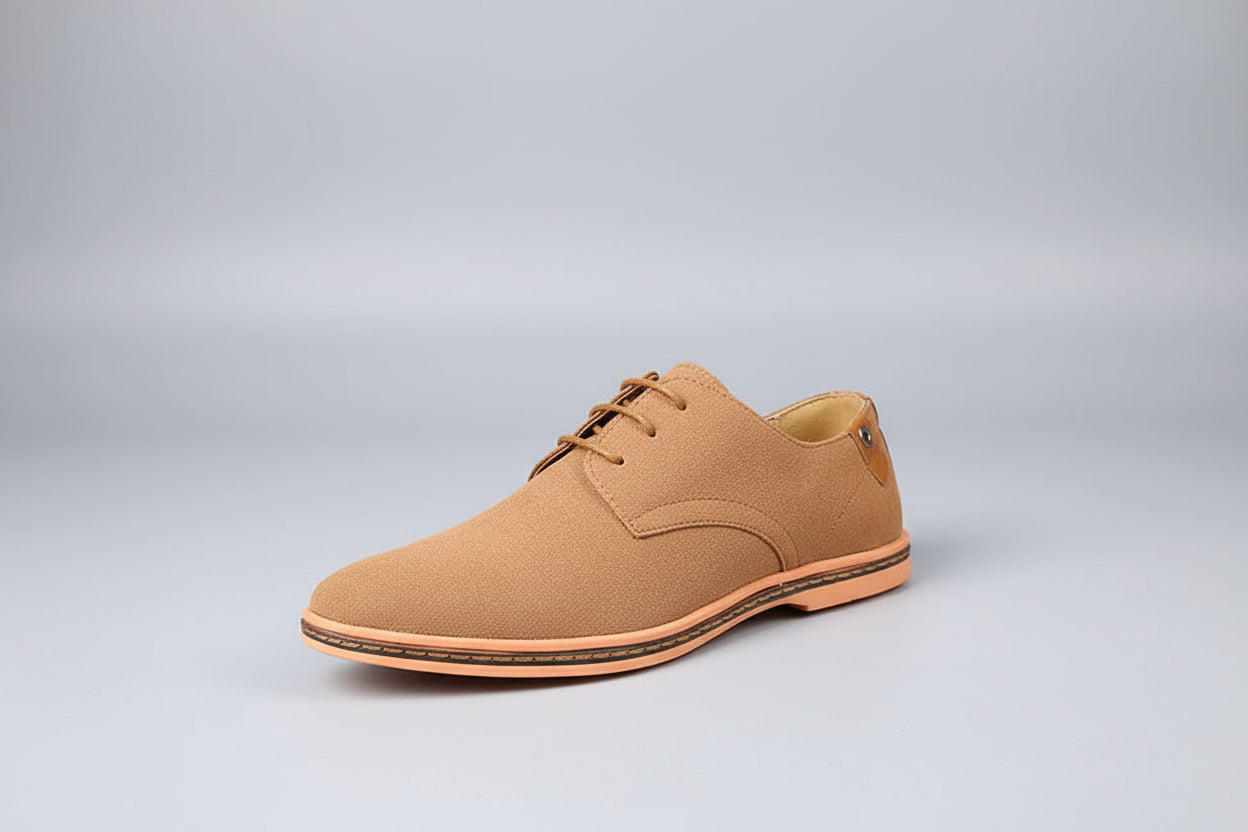 Top Quality Brown Oxford Shoes Men Derby Loafers Big Size 47 48 Casual Men Shoes Business Man Sneaker Yellow Dress Shoes Fashion